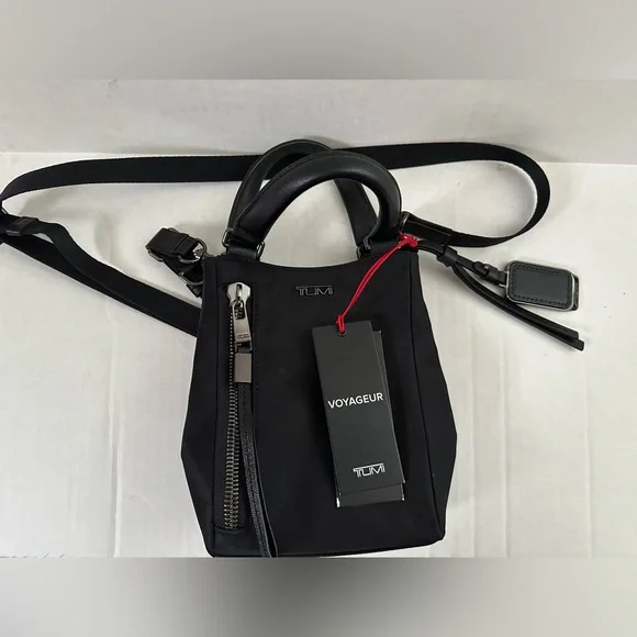 NWT - TUMI Voyageur VALETTA North South Crossbody Bag with Gunmetal Hardware - Picture 6 of 14